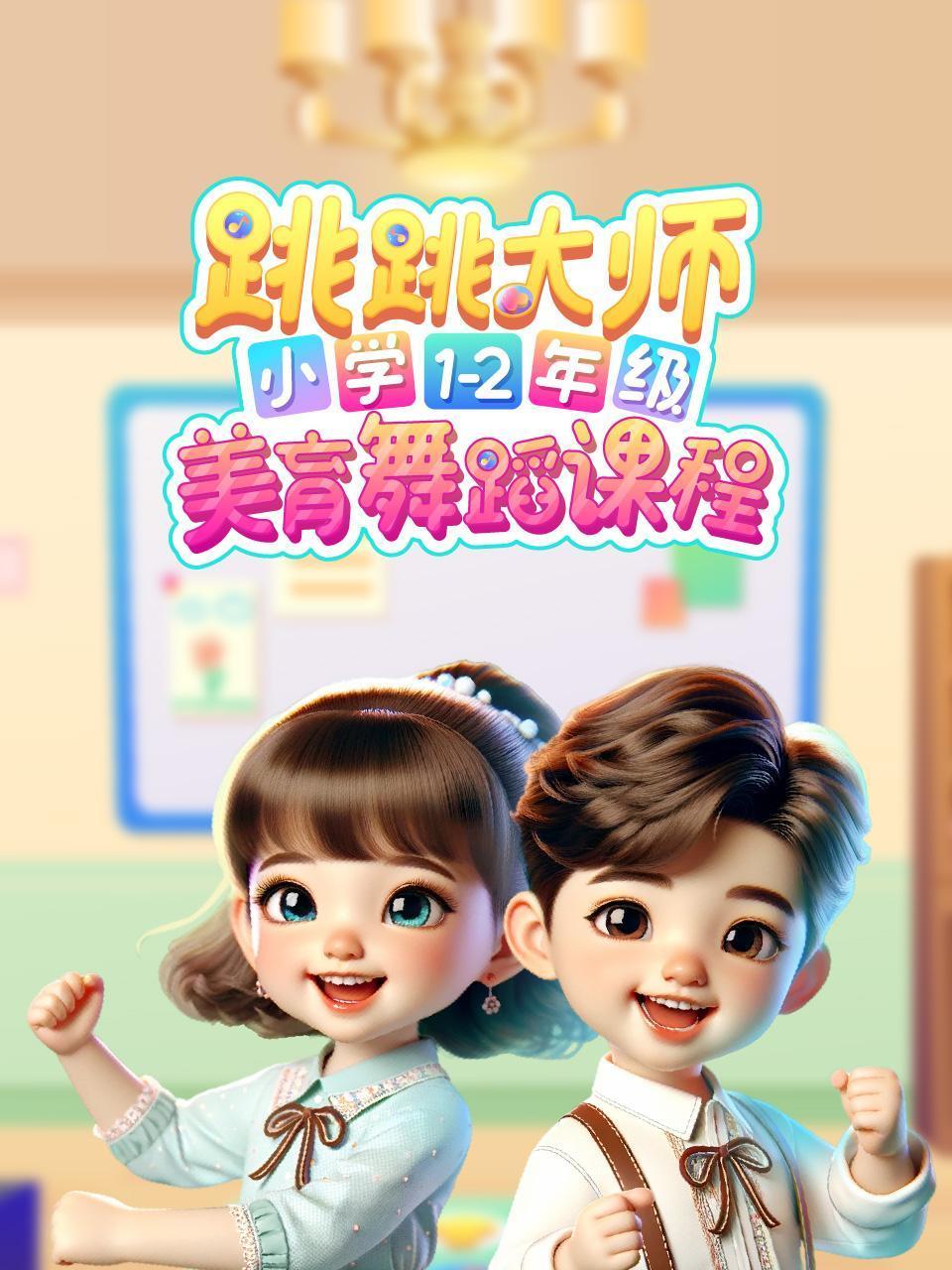 跳跳大师小学1:2年级美育舞蹈课程